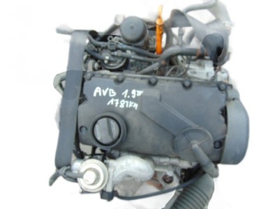 Kompletny двигатель volkswagen 1.9 tdi avb фото №1