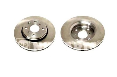 Nipparts гальмівні диски гальмівні 2szt citroen c1 1.0 pm_ фото №1