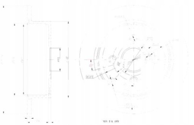 Тормозные диски ham. 2szt toyota t. corolla 02- maxgear фото №1