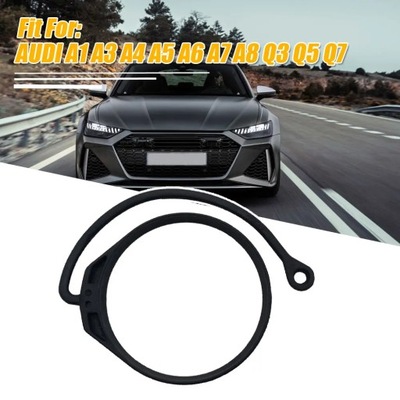 BLACK HIGH QUALITY ABS FUEL BAKAS CAP BAND CORD DURABLE FOR AUDI A1 A~43934 