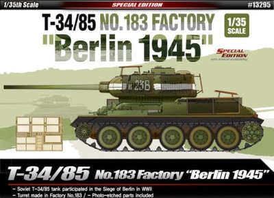 T-34/85No.183 Factory Berlin 1945, Academy 13295