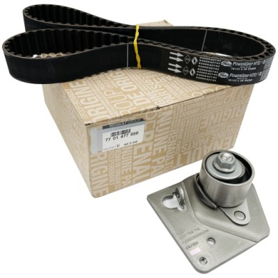 Грм renault grand scenic 1.9dci ремень + натяжитель оригинал набор фото №1