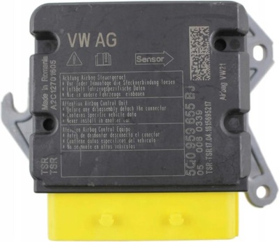 Датчик подушка безопасности vw golf vii 5q0959655bj dopiszę фото №1
