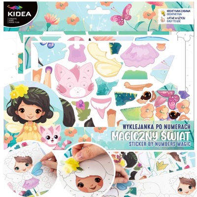 Kreatywna wyklejanka KIDEA MAGIC