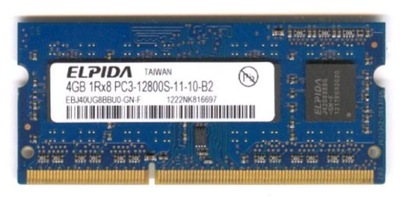 Pamięć RAM DDR3 ELPIDA EBJ40UG8BBU0-GN-F 4 GB