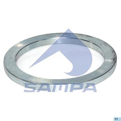 Кольцо металлический ступица bpw 130x165x10 sampa 070.334 фото №1