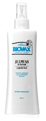 SERUM ODŻYWKA BOOSTER DO WŁOSÓW JEDWAB W PŁYNIE Z AWOKADO L'BIOTICA BIOVAX