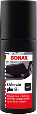 SONAX - ČERNIDLO NA OBNOVU PLASTOV GUMY - 100ml