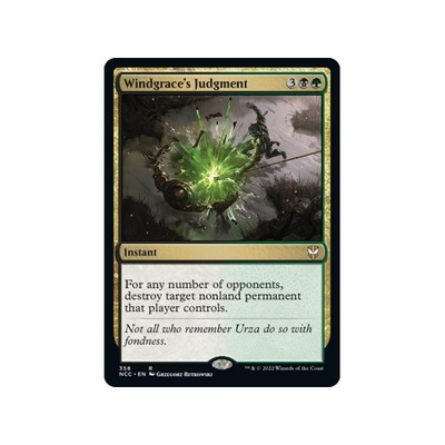 MTG Windgrace's Judgment (R)