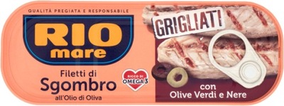 Makrela grillowana z oliwkami Sgombro Grigliato RIO MARE 120g