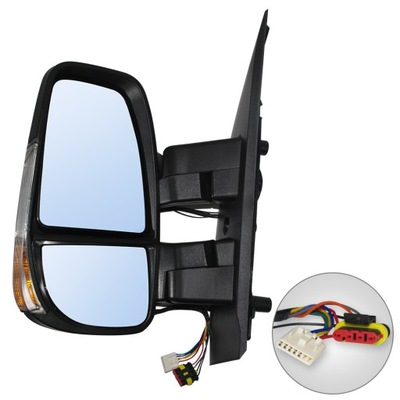 Зеркало электрический короткие левая iveco daily vi 2014- фото №1