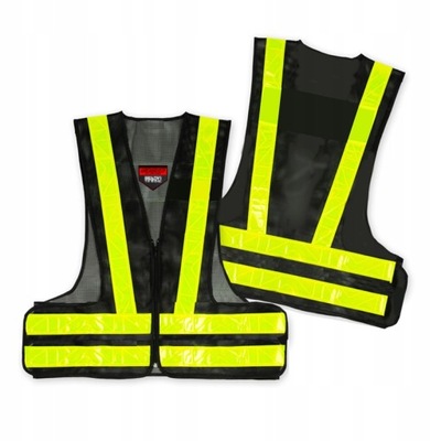 MOTOCYKLOWA KAMIZELKA ODBLASKOWA OZONE FLUO 3XL