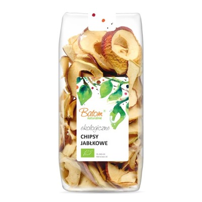 Ekologiczne Chipsy jabłkowe 100g BATOM BIO