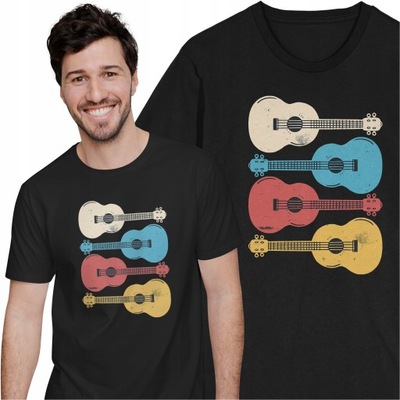 Koszulka Ukulele Music dla Muzyka Gitarzysty Instrument