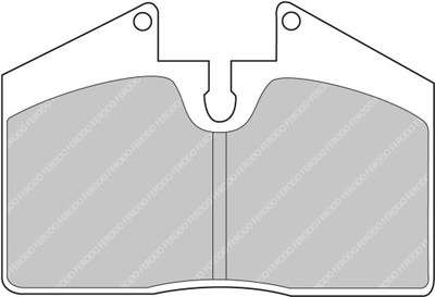 FDS451 DS PERFORMANCE FERODO PADS FERRARI LAMBORGHINI MASERATI PORSCHE  