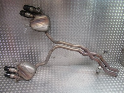 Porsche macan lift вихлоп гасник 3.0i фото №1