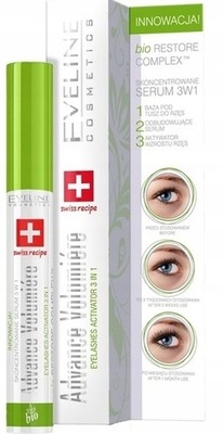 EVELINE SERUM DO RZĘS BIO RESTORE COMPLEX 3w1