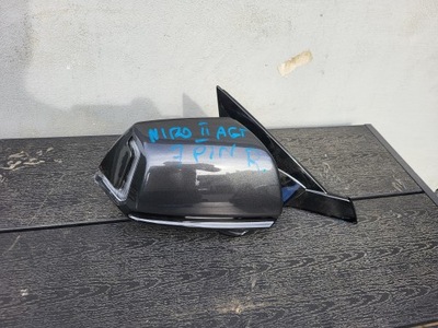 Зеркало правое 7 pin niro ii цвет agt состояние bdb фото №1