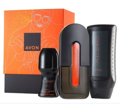 AVON Zestaw Full Speed woda żel Dezodorant MEN