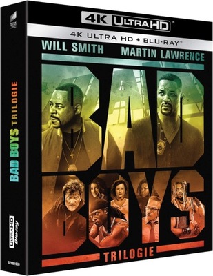 . Bad Boys + Bad Boys 2 + Bad Boys for Life | 4K UHD Blu-ray | 1-2 z PL II