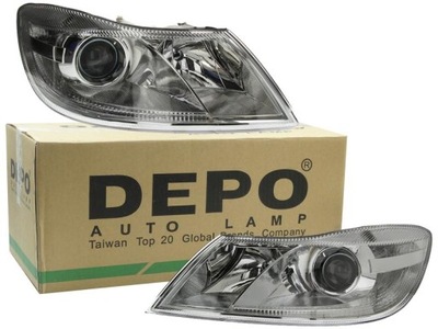 FAROS REJILLAS SKODA OCTAVIA II MK2 04-13  