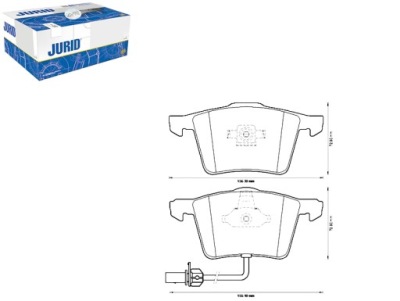 Гальмівні колодки гальмівні керамічні audi a4 a6 a6 allroad фото №1