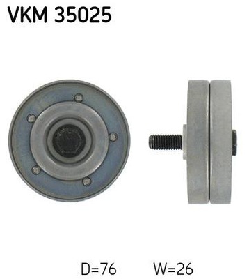 РОЛИК НАПРАВЛЯЮЩАЯ SKF VKM 35025