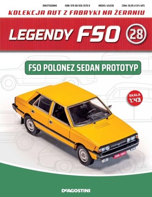 Legendy FSO nr 28 = Polonez Sedan prototyp