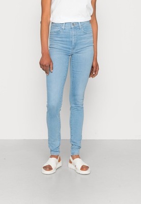 Jeansy wysokie super skinny Levi's 30/32