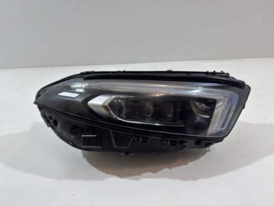Лампа правая передняя перед full led комплектная mercedes a-klasa w177 jan poz фото №1