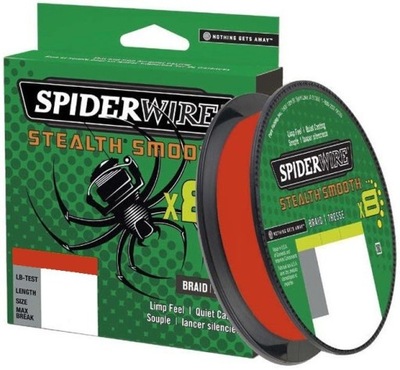 Plecionka SpiderWire Stealth Smooth 8 Red 0.29mm 2