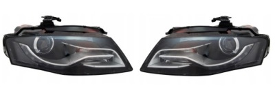 Фара фара перед audi a4 b8 07- правый  d3s led фото №1