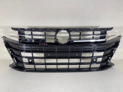 Vw arteon 3g8 lift решётка радиатора решётка радиатора r-line перед хром led оригинал - хороший фото №1