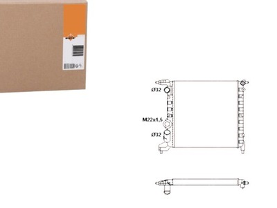 NRF РАДИАТОР ДВИГАТЕЛЯ 1093053 1093054 8MK376730021