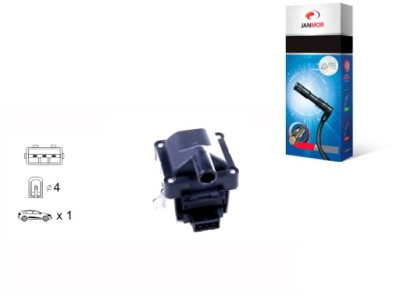 Janmor котушка запалювання audi 100 2.0 4a. c4 фото №1