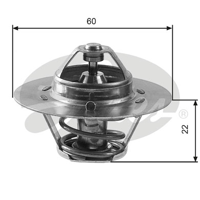 TERMOSTATAS GATES TH12480G1 