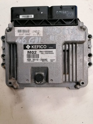 Бортовий комп'ютер 39110-2bam2 kia sportage iii hyundai ix35 1.6 gdi 2010- фото №1