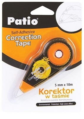 Korektor w taśmie/ w pasku patio 5mmx10m 1 szt