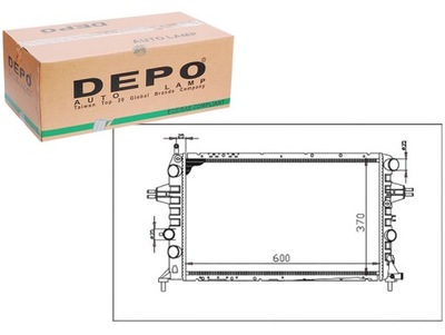 RADUADOR DEL MOTOR - SISTEMA DE REFRIGERACIÓN DEL MOTOR [DEPO  