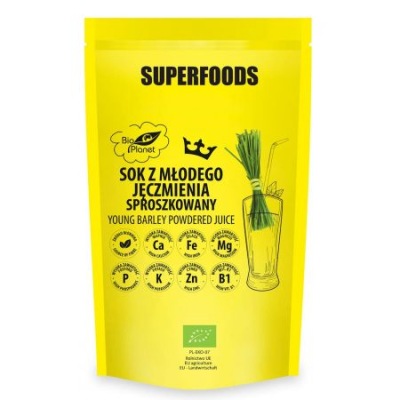 Bio Planet Sok z młodego jęczmienia sproszkowany 150 g Bio