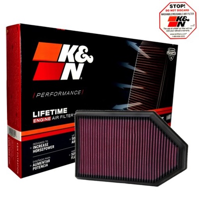 KN FILTRO AIRE TIPO DEPORTIVO CHRYSLER 300C DODGE CHALLENGER CHARGER THEMA  