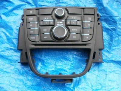 Opel-części | astra j панель управление переключатель радио cd400 13337218 фото №1
