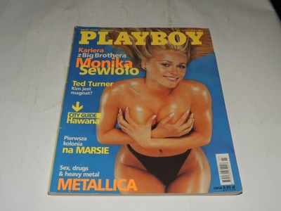 PLAYBOY 7/2001 M Sewioło, METALLICA, R Kozyra,