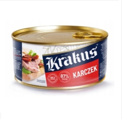 KRAKUS Konserwa wieprzowa KARCZEK 300g