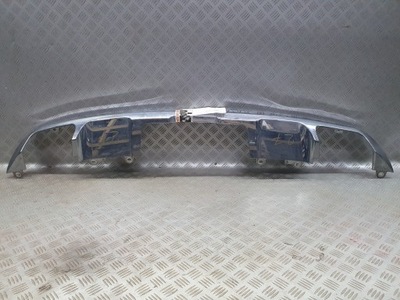 Диффузор бампера задняя хром mercedes glk 204 lift фото №1