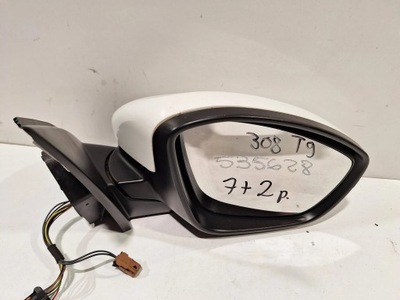 Дзеркало праве peugeot 308 ii 9pin eu фото №1