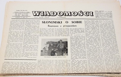 Wiadomości tygodnik emigracyjny 1977 1-52