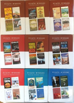 Książki wybrane READER'S DIGEST zestaw 9 książek