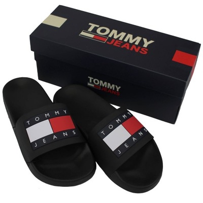 TOMMY JEANS KLAPKI DAMSKIE|EN0EN02115 BDS| 39