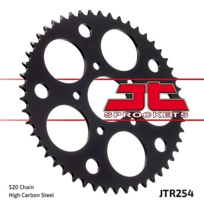 JT ENGRANAJE PARTE TRASERA 254 37 HONDA CBF 250 04 07 TR254  